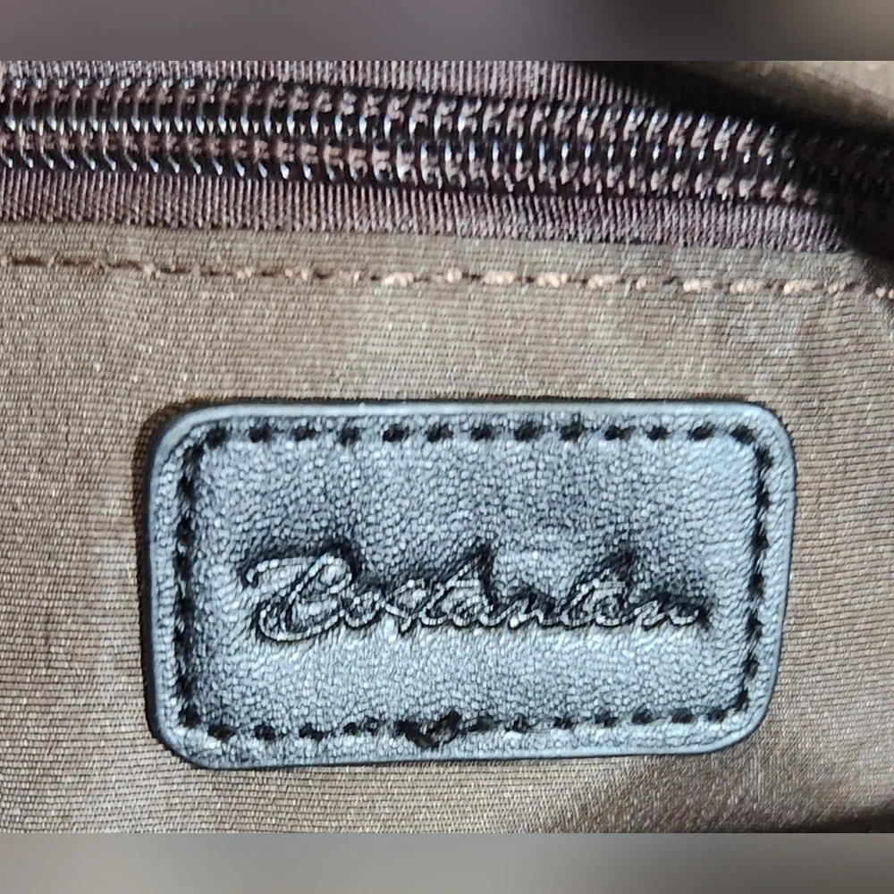 BOSTANTEN Nylon Travel Bag Cosmetics Designer Small Pouch‎ Birch Brown Color New